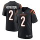 Men's Cincinnati Bengals Evan McPherson Nike Black Game Jersey