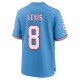 Men's Tennessee Titans Will Levis Nike Light Blue Oilers Throwback Player Game Jersey