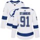 Adidas Tampa Bay Lightning #91 Steven Stamkos White Road Women's Stitched NHL Jersey