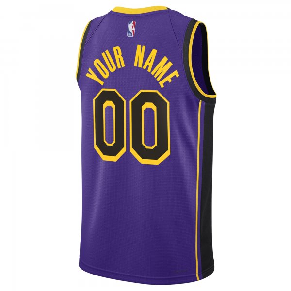 Unisex Los Angeles Lakers Jordan Brand Purple 2022/23 Swingman Custom Jersey - Statement Edition