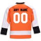 Youth Philadelphia Flyers Fanatics Orange Home Replica Custom Jersey