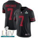 San Francisco 49ers #7 Colin Kaepernick Black Alternate Super Bowl LIV Bound Men's Stitched NFL Vapor Untouchable Limited Jersey