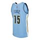 Men's Denver Nuggets Nikola Jokic Mitchell & Ness Light Blue 2016/17 Swingman Jersey