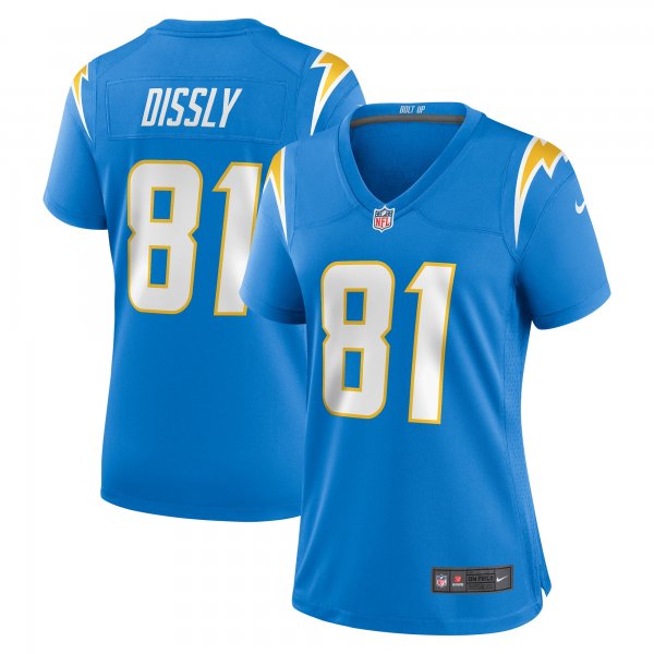 Women's Los Angeles Chargers Will Dissly Nike  Powder Blue  Game Jersey