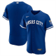 Men's Kansas City Royals Blank Blue Flex Base Stitched Jersey