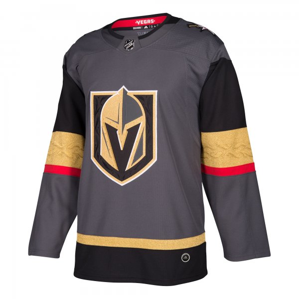 Men's Vegas Golden Knights adidas Gray Alternate Blank Jersey