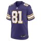 Men's Minnesota Vikings Carl Eller Nike Purple Classic Retired Player Jersey