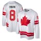 Men's #8 Cale Makar White Hockey Canada 2026 Jersey
