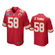 Men's Kansas City Chiefs #58 Derrick Thomas Red Super Bowl LVII Limited Jersey