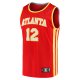 Youth Atlanta Hawks De'Andre Hunter Fanatics Red Fast Break Replica Jersey - Icon Edition