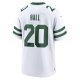 Men's New York Jets Breece Hall Nike Legacy White Game Jersey