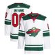 Men's Minnesota Wild  adidas White Away  Primegreen Custom Jersey