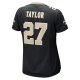 Women's New Orleans Saints Alontae Taylor Nike Black Game Player Jersey