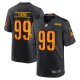 Youth Washington Commanders Chase Young Nike Black Game Jersey