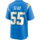 Men's Los Angeles Chargers Junior Seau Nike Powder Blue Game Retired Player Jersey