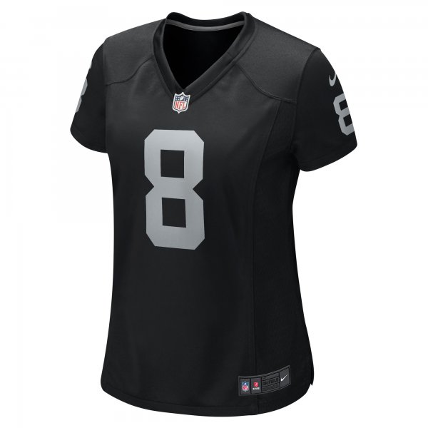 Women's Las Vegas Raiders Josh Jacobs Nike Black Game Player Jersey