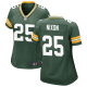 Women's Green Bay Packers #25 Keisean Nixon Limited Nike Green Jersey