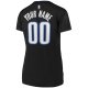 Women's Orlando Magic Fanatics Black Fast Break Replica Custom Jersey - Icon Edition