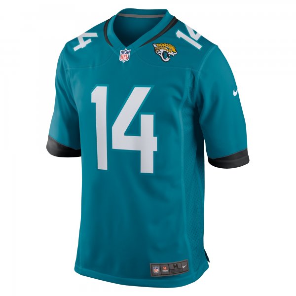 Men's Jacksonville Jaguars Elijah Cooks Nike  Teal Team Game Jersey