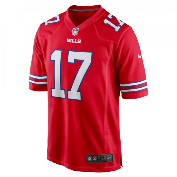 Men's Buffalo Bills Josh Allen Nike Red Alternate Game Jersey