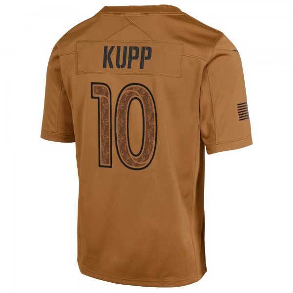 Youth Los Angeles Rams Cooper Kupp Nike Brown 2023 Salute To Service Limited Jersey