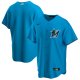 Men's Nike Miami Marlins Blank Blue Alternate 2020 MLB Jersey MLB Jersey