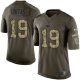 Nike Indianapolis Colts #19 Johnny Unitas Green Men's Stitched NFL Limited Salute To Service Jersey