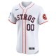 Men's Houston Astros Nike White Home Elite Pick-A-Player Retired Roster Patch Jersey