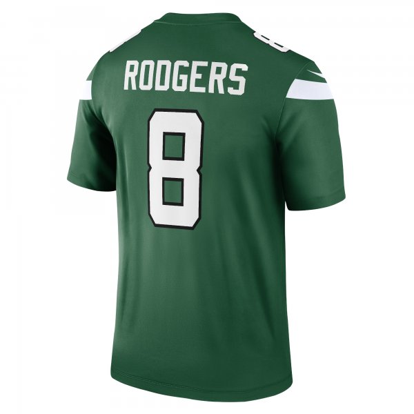 Men's New York Jets Aaron Rodgers Nike Gotham Green Legend Player Jersey