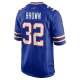 Men's Buffalo Bills Kyron Brown Nike Royal  Game Jersey