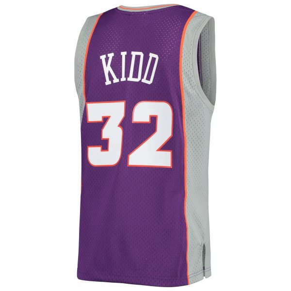 Men's Phoenix Suns Jason Kidd Mitchell & Ness Purple Big & Tall Hardwood Classics 2000/01 Swingman Jersey