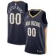 Men's New Orleans Pelicans Nike Navy Swingman Custom Jersey - Icon Edition