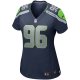 Women's Seattle Seahawks Cortez Kennedy Nike College Navy Game Retired Player Jersey