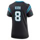 Women's Carolina Panthers Jaycee Horn Nike Black Player Jersey