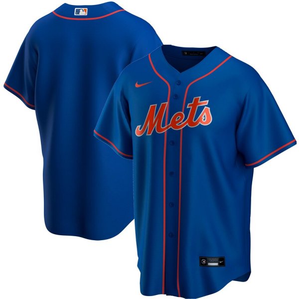 Men's Nike New York Mets Blank Royal Alternate 2020 MLB Jersey