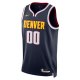 Unisex Denver Nuggets Nike Navy Swingman Custom Jersey - Icon Edition