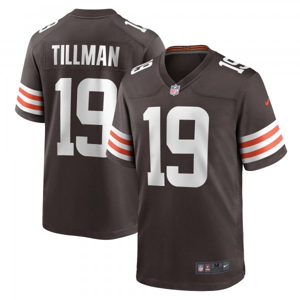 Men's Cleveland Browns Cedric Tillman Nike Brown 2023 NFL Draft Pick Game Jersey