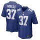 Men's New York Giants Fabian Moreau Nike Royal Game Player Jersey