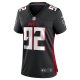 Women's Atlanta Falcons Adetokunbo Ogundeji Nike Black Game Jersey