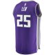 Men's Sacramento Kings Alex Len Fanatics Purple Fast Break Replica Jersey - Icon Edition