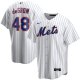 Men's Nike New York Mets #48 Jacob deGrom White Home 2020 MLB Jersey