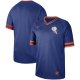 Men's Nike New York Mets Blank Royal Cooperstown Collection Legend V-Neck MLB Jersey