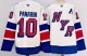 Men's #10 Artemi Panarin New York Rangers White City Edition Jersey