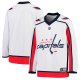 Youth Washington Capitals Fanatics White Away Replica Blank Jersey