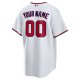 Youth Washington Nationals Nike White Replica Custom Jersey