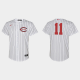 Youth Cincinnati Reds #11 Barry Larkin White 2022 Field of Dreams Jersey