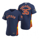 Men's Houston Astros Justin Verlander Navy 2022 World Series Flex Base Jersey