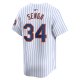 Men's New York Mets Kodai Senga Nike White Home Limited Player Jersey