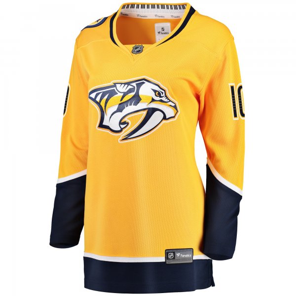 Women's Nashville Predators Colton Sissons Fanatics Gold Breakaway Player Jersey