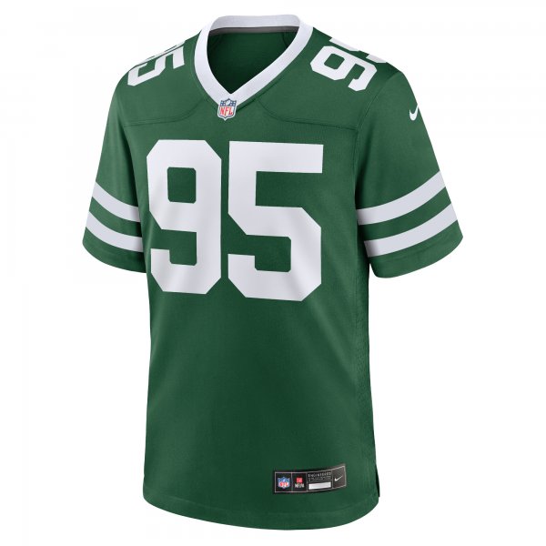 Men's New York Jets Quinnen Williams Nike Legacy Green Game Jersey